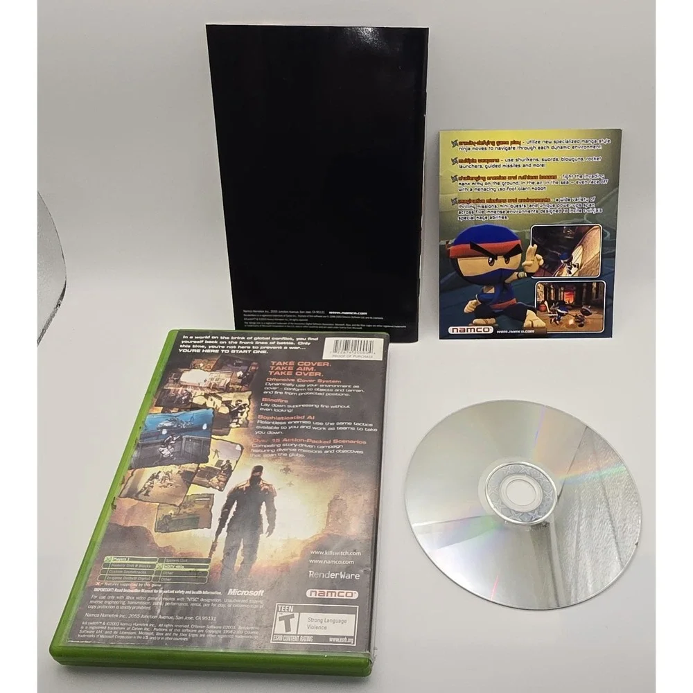 Kill.Switch - Microsoft Xbox UNTESTED -1970‎